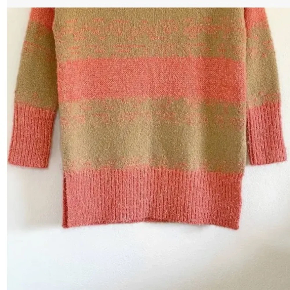 ANTHROPOLOGIE • Pilcro Striped Rugby Style Stripe Tunic Length Sweater - Picture 5 of 15